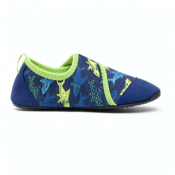 HIITAVE Boys Water Shoes Quick Dry Mesh Design-1