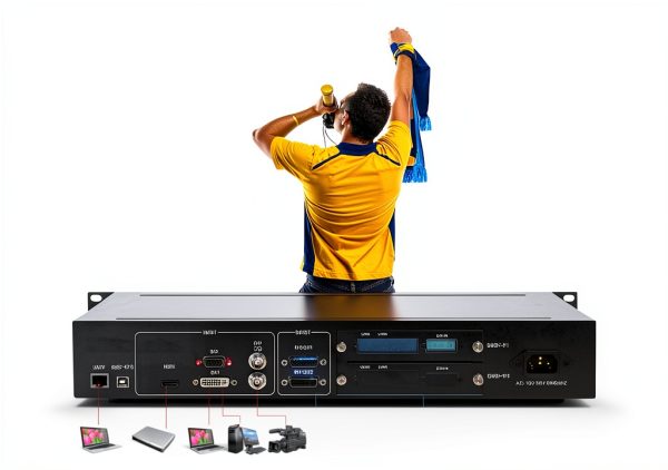 Uniharpa HDMI Video Wall Processor KS600 1920×1200 60Hz Black-0