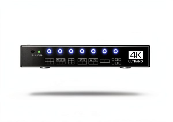 ISEEVY 4K UHD Video Wall Controller 2x3/3x2 4K30 for 6 TV Splicing-2