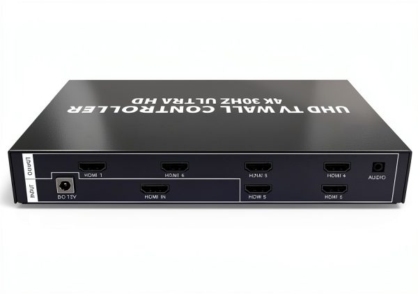 ISEEVY 4K UHD Video Wall Controller 2x3/3x2 4K30 for 6 TV Splicing-4