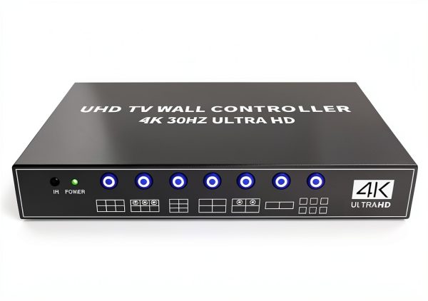 ISEEVY 4K UHD Video Wall Controller 2x3/3x2 4K30 for 6 TV Splicing-3
