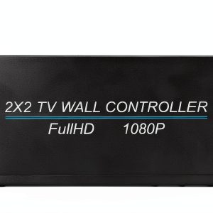 2x2 4K 30Hz HDMI Video Wall Controller, 8 Splicing Modes (1x1, 2x2, 1x2, 1x3, 1x4, 2x1, 3x1, 4x1), 180 Degree Rotation, Remote Control, Plug and Play-0