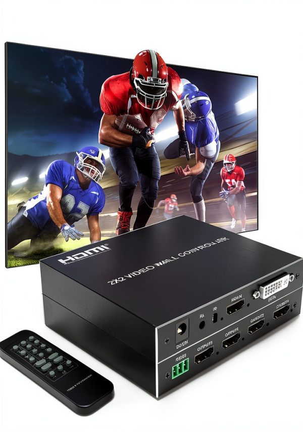 Video Wall Controller FENIXFIT 2x2 HDMI/DVI 4K Input 1080P Output-0