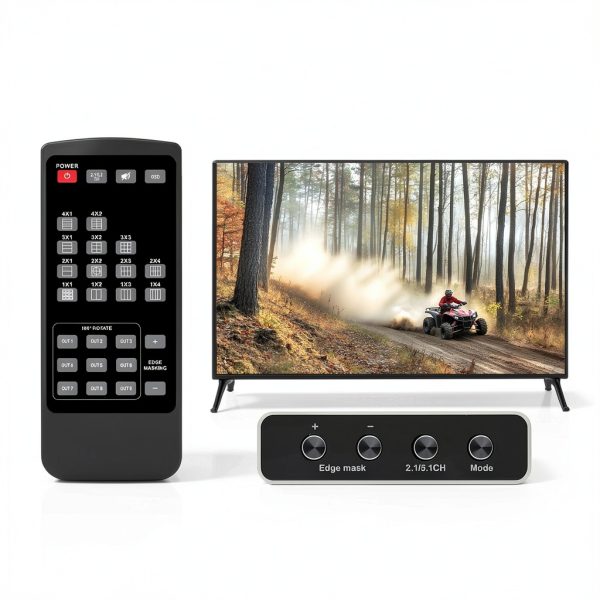 OREI 4K 3x3 HDMI Video Wall Controller 1080p Output 180° Rotate-6