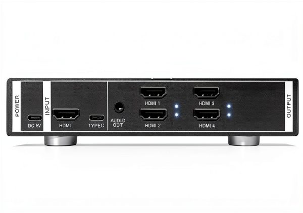ISEEVY 4K60 Video Wall Controller for 4K UHD TVs with HDMI USB-C Input-6