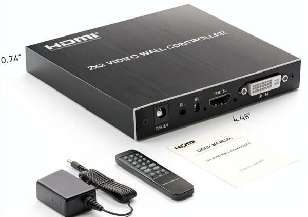 Video Wall Controller FENIXFIT 2x2 HDMI/DVI 4K Input 1080P Output-5