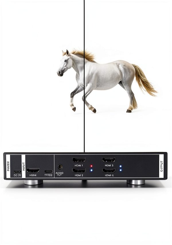 ISEEVY 4K60 Video Wall Controller for 4K UHD TVs with HDMI USB-C Input-1